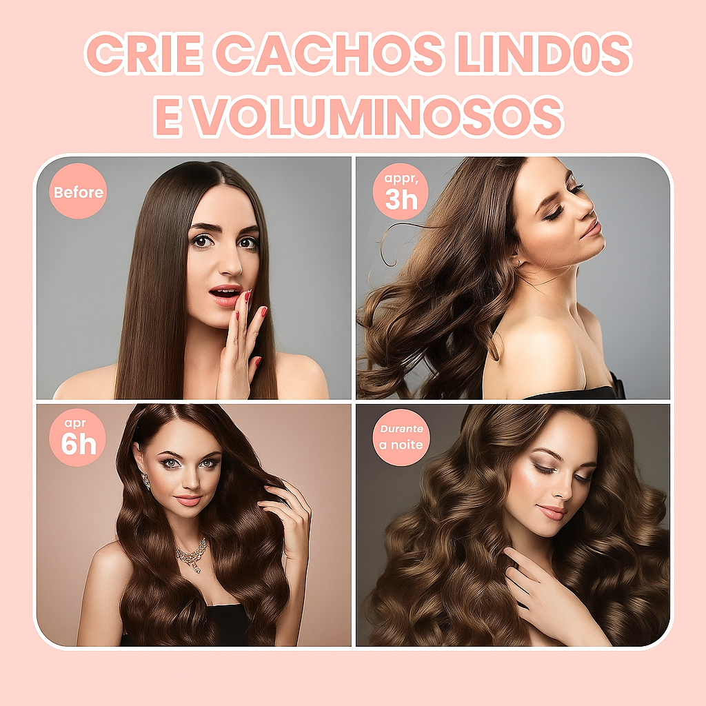 Cachos dos Sonhos™ – Modelador Sem Calor