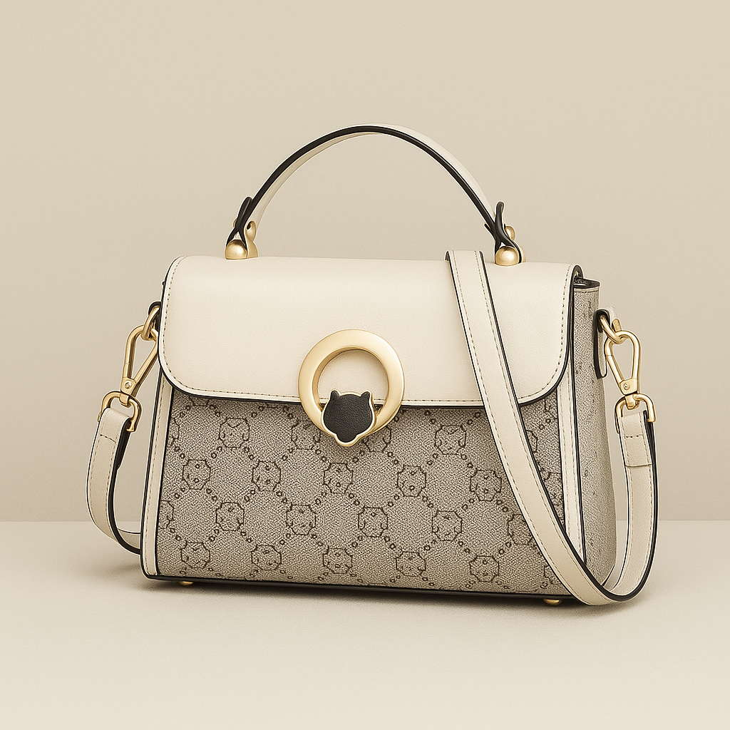 Bolsa Feminina Média Transversal Vintage Larissa
