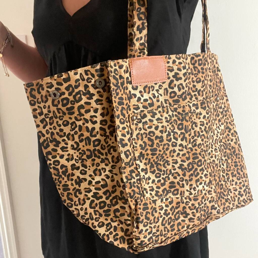Bolsa Feminina Animal Print Leona