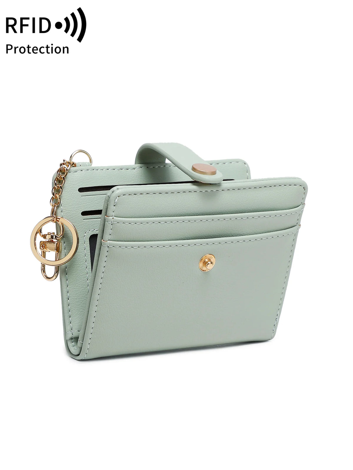 Carteira Feminina em Couro Slim Flávia