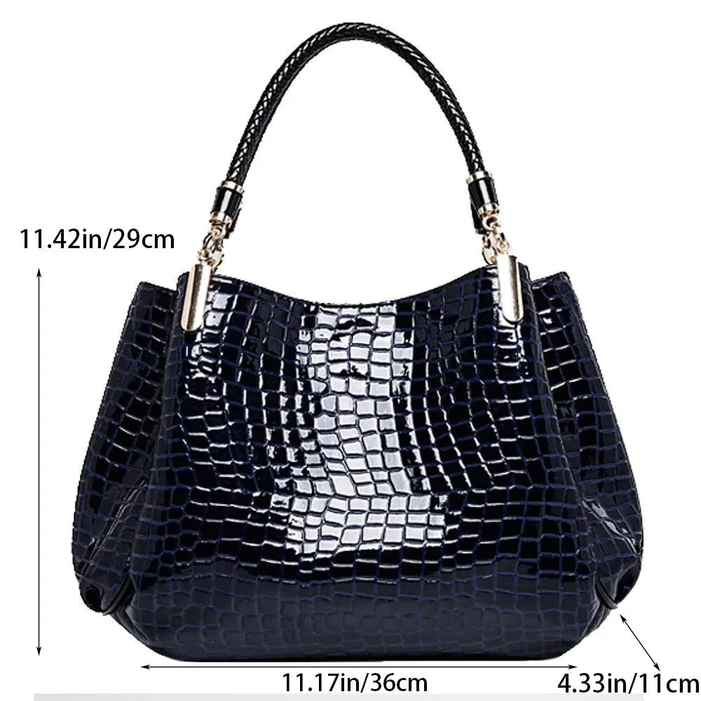 Bolsa Feminina Média em Couro Laís