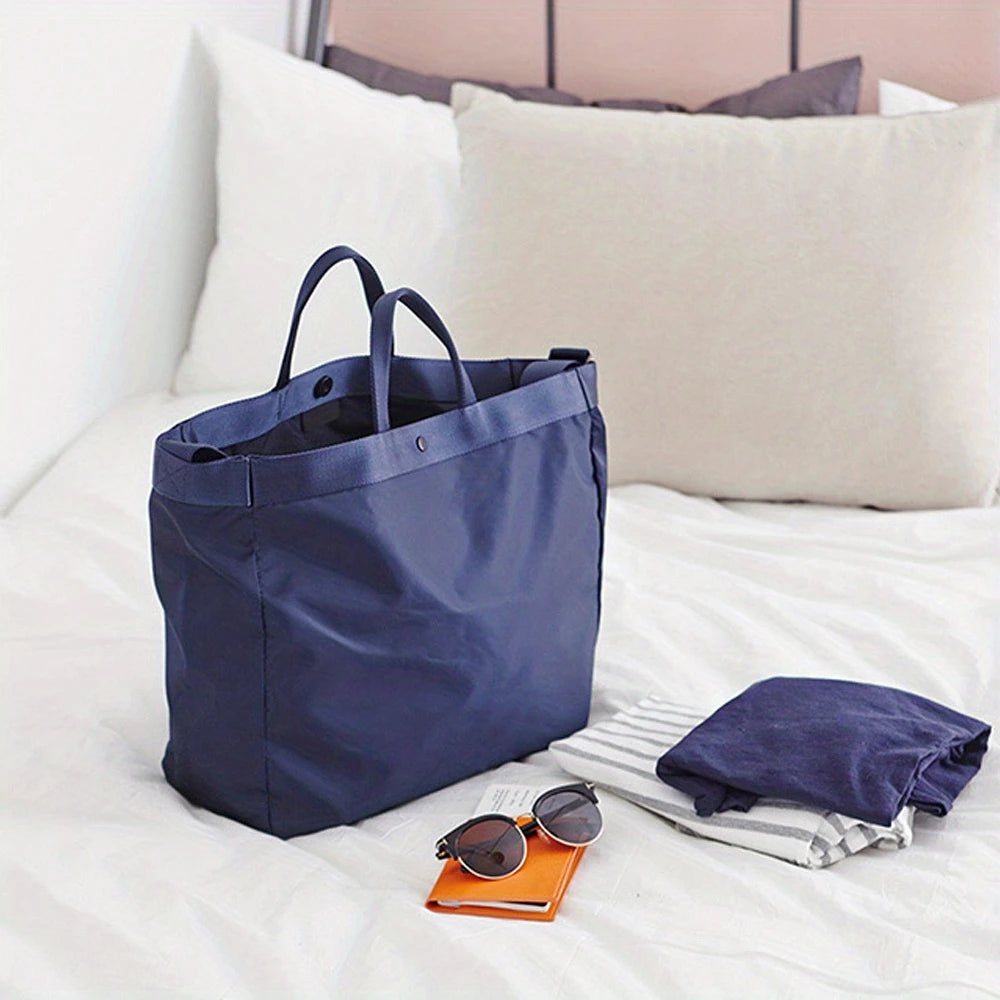 Bolsa Tote Bag em Nylon Lua - Leve, Versátil e Ideal para o Dia a Dia