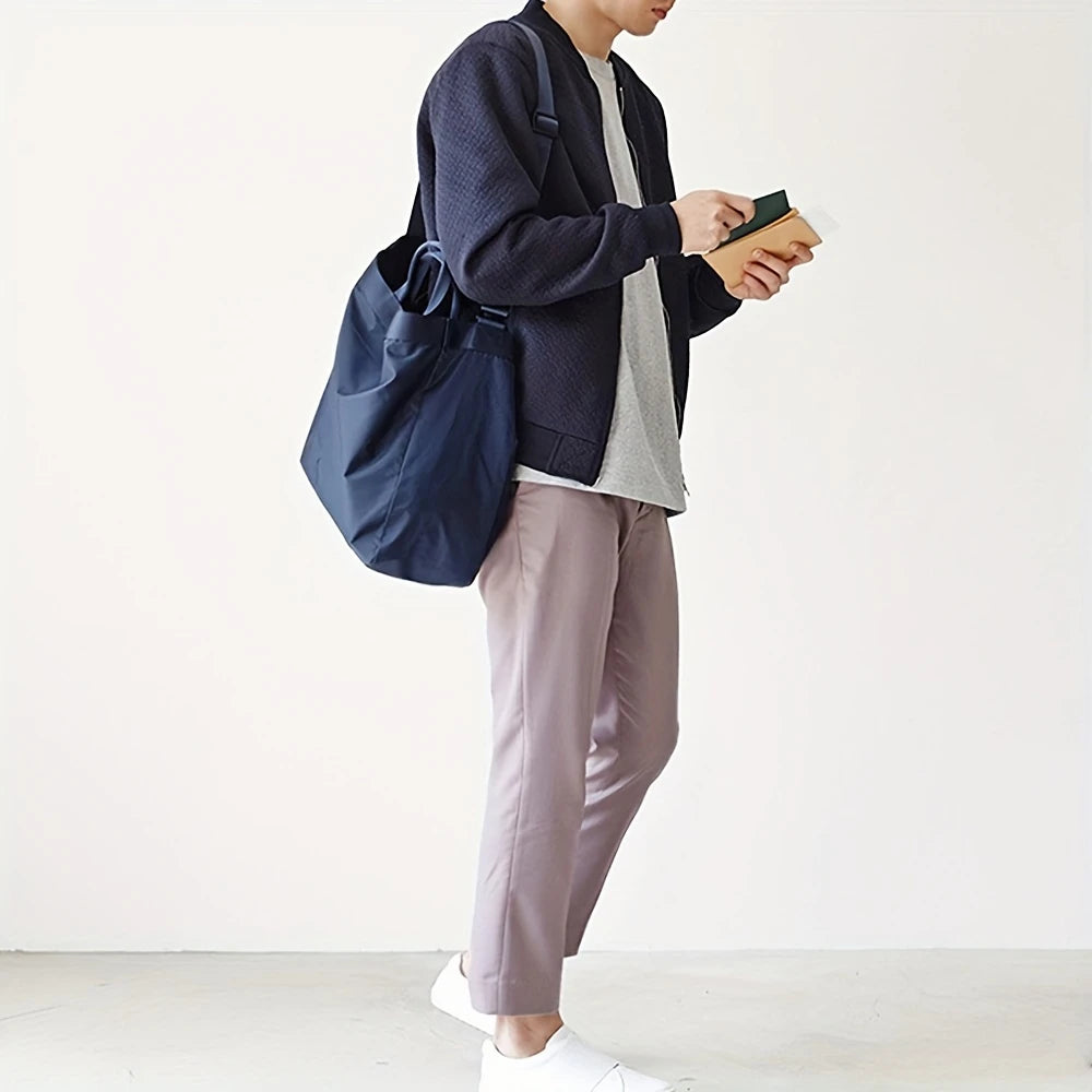 Bolsa Tote Bag em Nylon Lua - Leve, Versátil e Ideal para o Dia a Dia