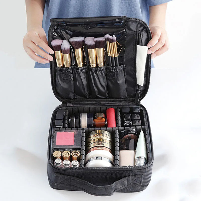 Necessaire para maquiagens Profissional com Divisórias | Mac Mom