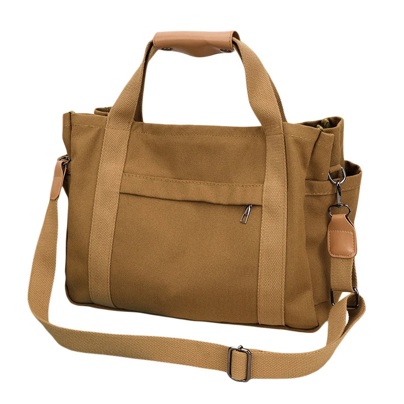 Bolsa Unissex Design Minimalista com Divisórias Interna Alana