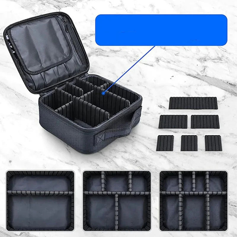 Necessaire para maquiagens Profissional com Divisórias | Mac Mom