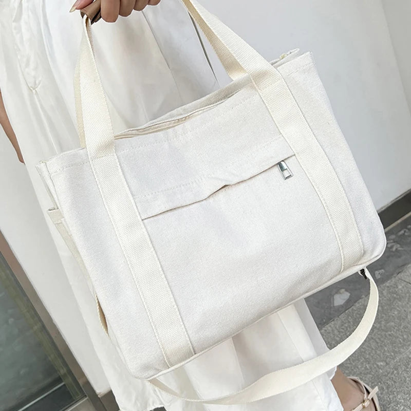 Bolsa Unissex Design Minimalista com Divisórias Interna Alana