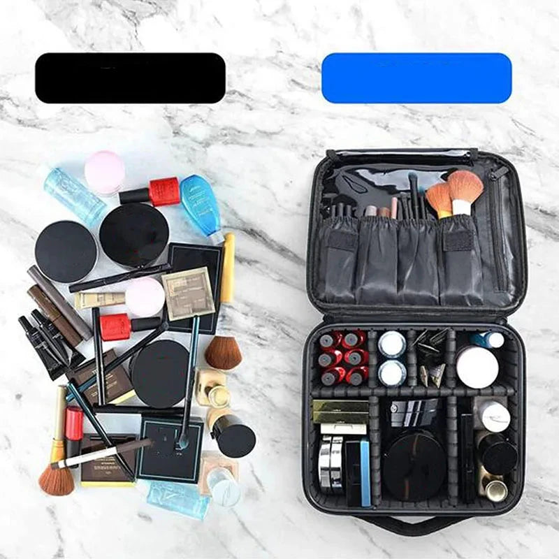 Necessaire para maquiagens Profissional com Divisórias | Mac Mom