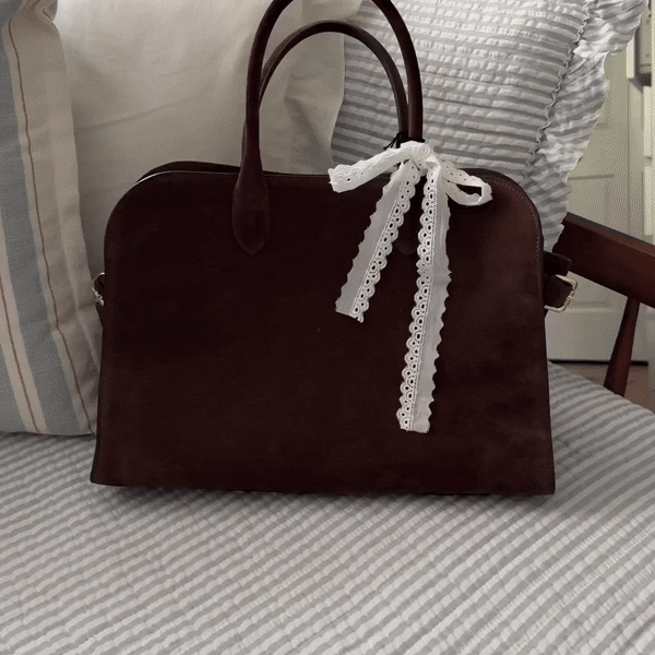 Bolsa Feminina Camurça Marrom Margô