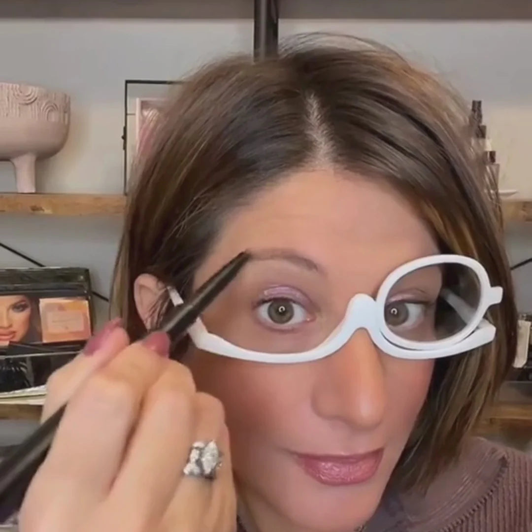 Óculos Glam (Óculos para maquiagem dos olhos)