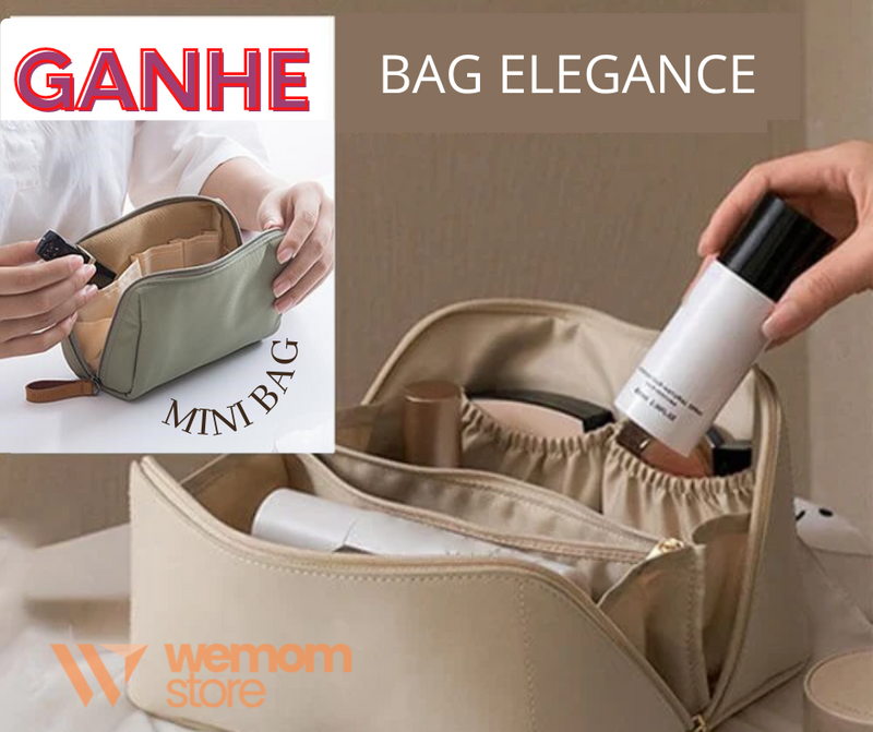Compre a Bag Elegance e Ganhe a Mini Bag Organizer