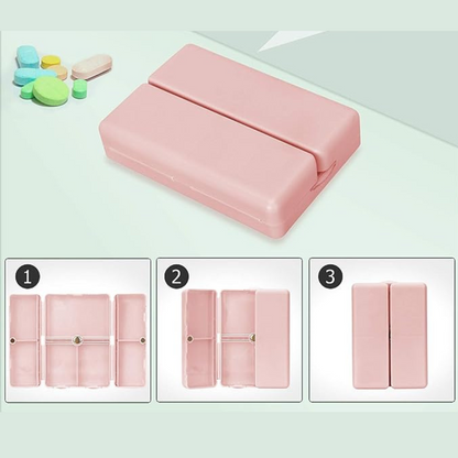 Porta Comprimidos - Case Portátil Pill
