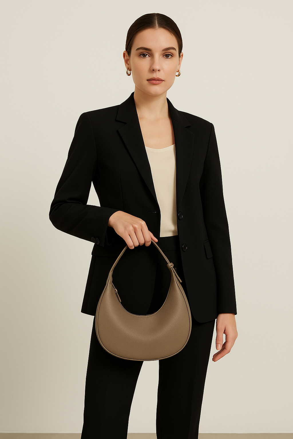 Bolsa Feminina Pequena Lua – Transversal e Bolsa de Mão Elegante