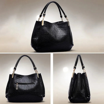 Bolsa Feminina Média em Couro Laís