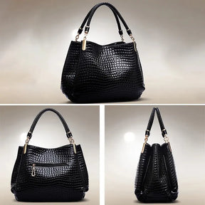 Bolsa Feminina Média em Couro Laís