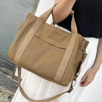 Bolsa Unissex Design Minimalista com Divisórias Interna Alana