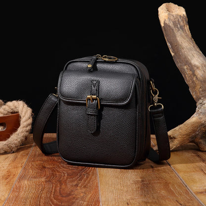 Bolsa Feminina Transversal em Couro Larrisa