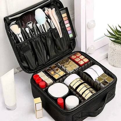 Necessaire para maquiagens Profissional com Divisórias | Mac Mom