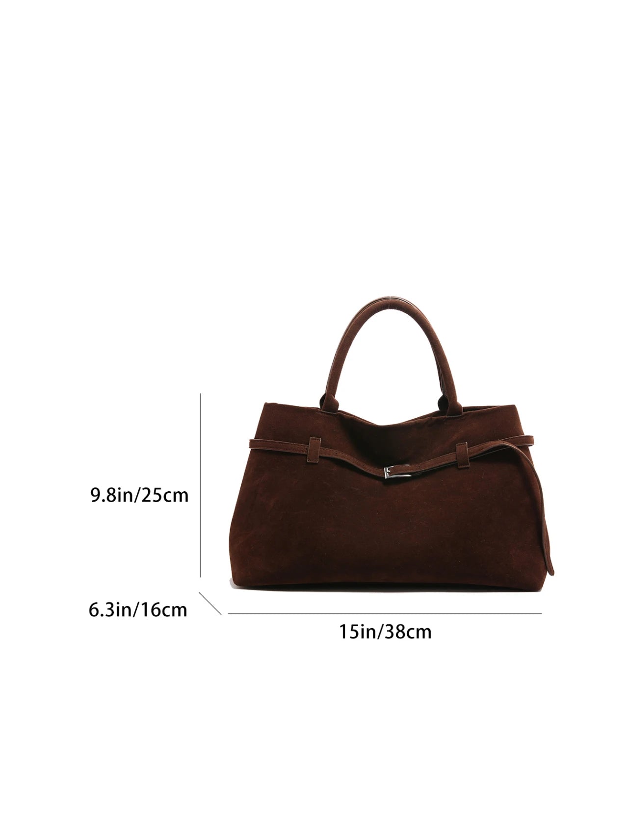 Bolsa Camurça Estilo e Espaço no Dia a Dia Valentina