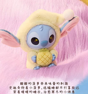 Labubu Stitch™ – Mini Pelúcia Surpresa Colecionável com Chaveiro