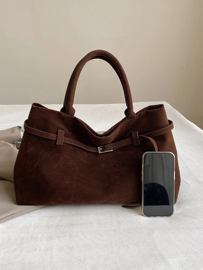Bolsa Camurça Estilo e Espaço no Dia a Dia Valentina