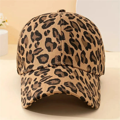 Boné Animal Print Ajustável Leona