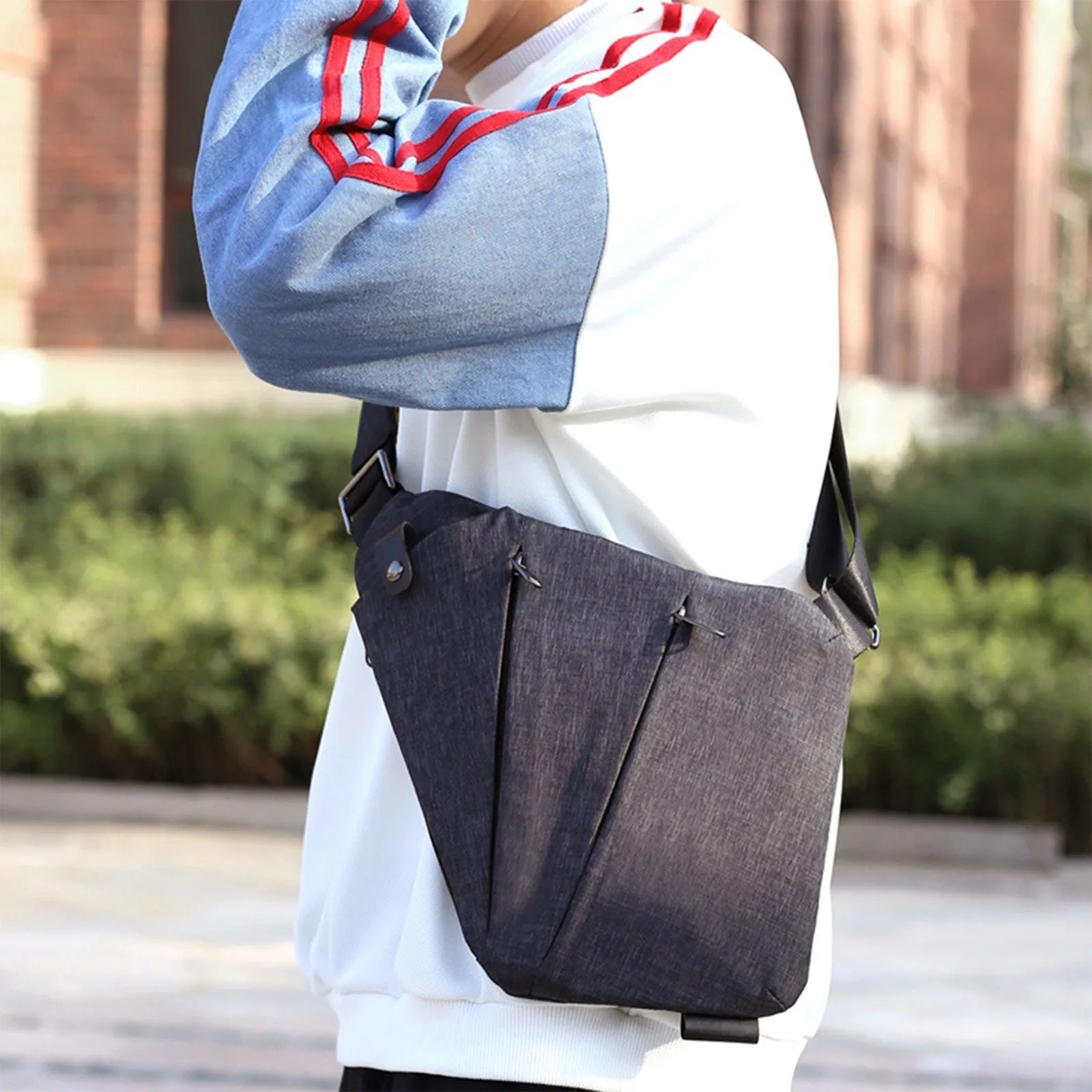 Bolsa Feminina Antifurto SafeTrip Transversal
