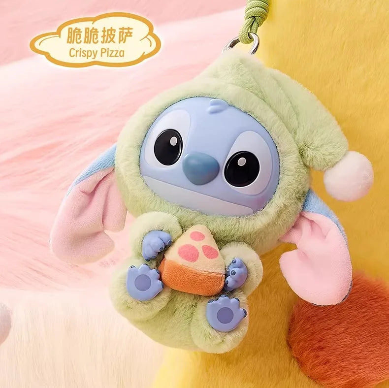 Labubu Stitch™ – Mini Pelúcia Surpresa Colecionável com Chaveiro