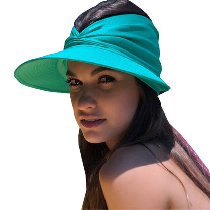 Viseira de Sol Feminina com Proteção UV | Use ao Ar Livre